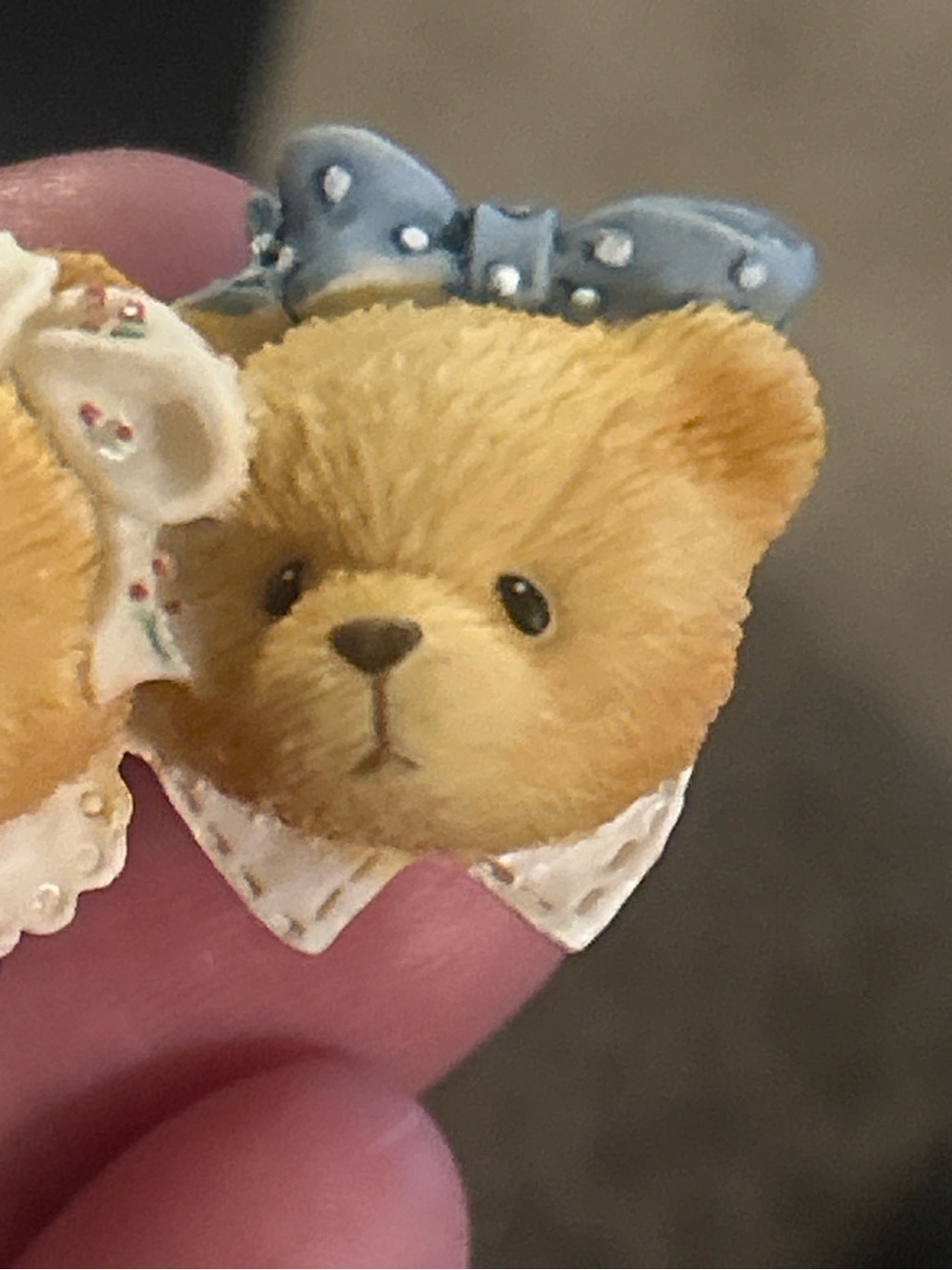 Vintage Cherished Teddies Teddy Bear Faces Brooch Pin Priscilla Hillman  1996 - Picture 8 of 9